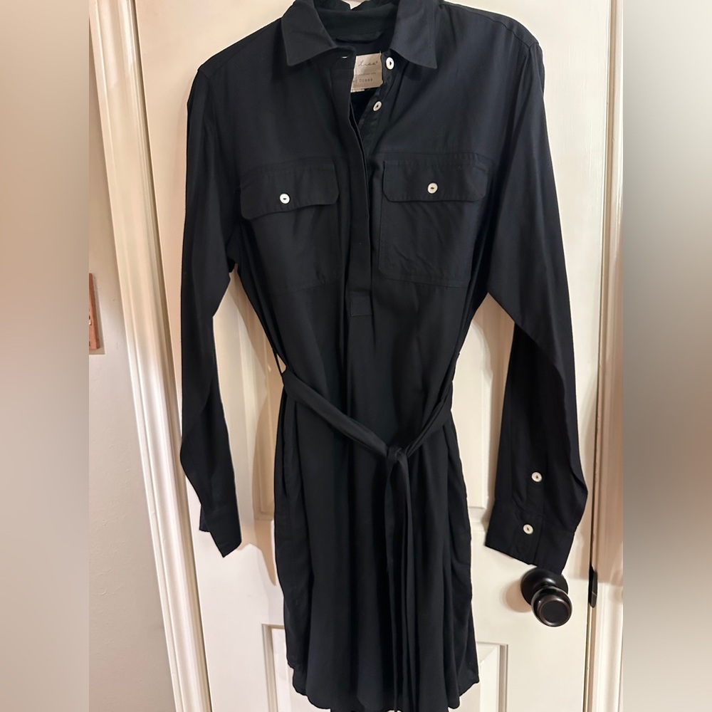 Evy’s Tree - The Amy Shirt Dress in black